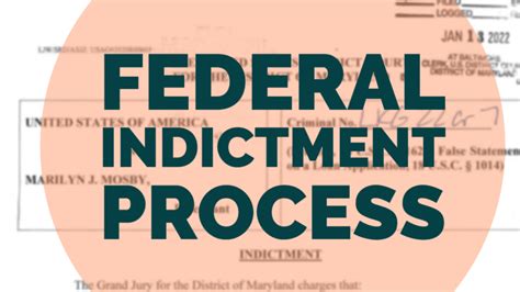 What Is Federal Indictment Process